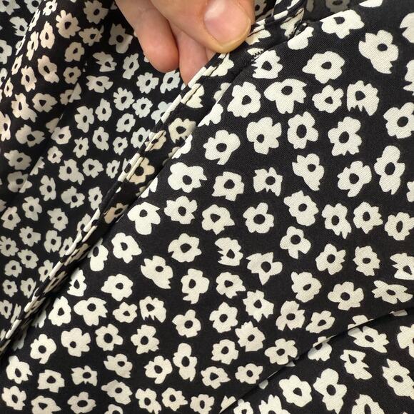 Carly Jean Los Angeles Women's Elise Dress Midi Button Down Tie Waist Floral L - Picture 5 of 10